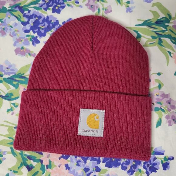 Carhartt Other - Carhartt Maroon Burgundy Beanie, OSFA
